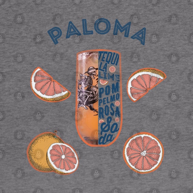 Paloma Cocktail Drink by Pistacchio Gift